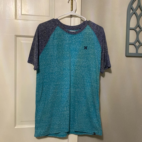 Hurley Other - Hurley Teal and Navy Men's Short Sleeve Tee